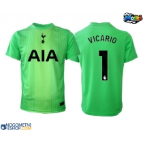 Moški Nogometni dresi Tottenham Hotspur Guglielmo Vicario #1 Vratar Domači 2025-26 Kratek Rokav